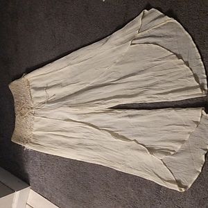Boho style shein wide leg flowy pants . Size small